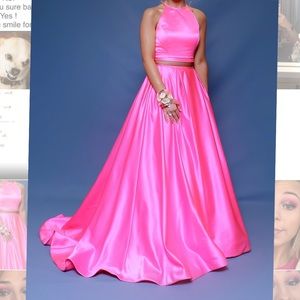 Sherri Hill Two Piece Prom Dress